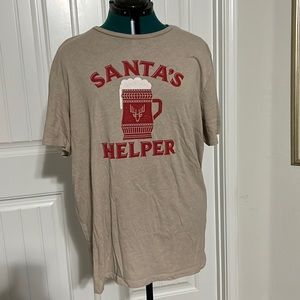 Old Navy - Soft Wash - Santas Helper Beer Shirt